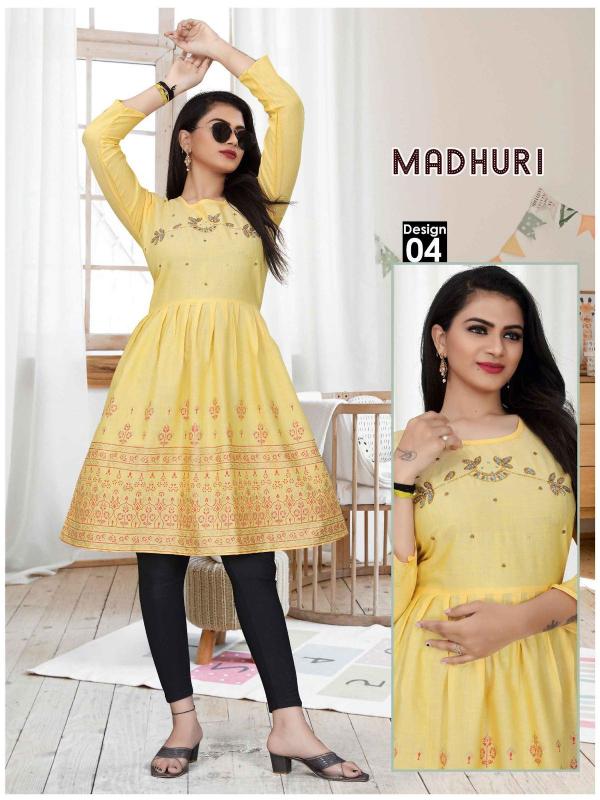 Trendy Madhuri Vol 1 Regular Designer Kurti Collection